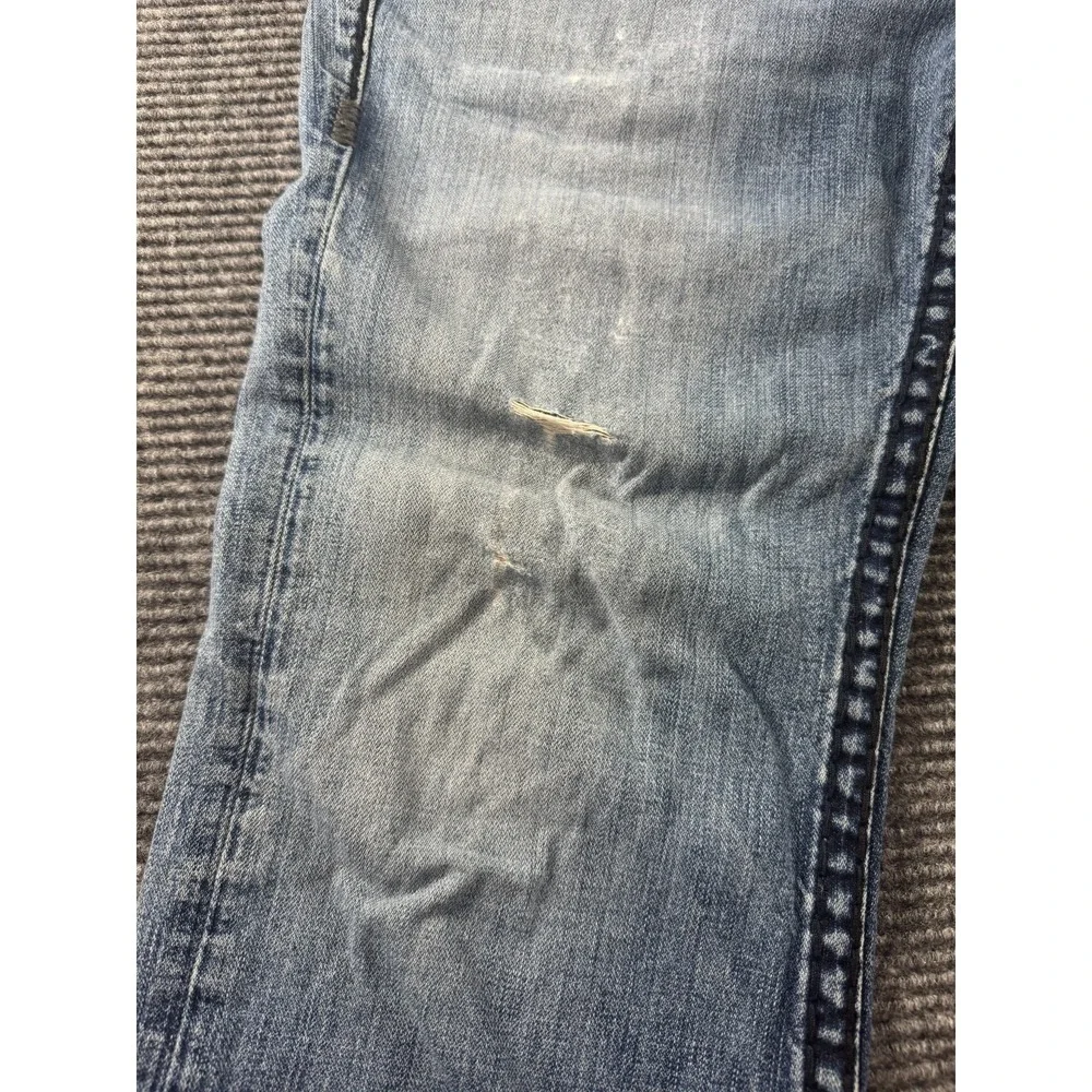 Vintage True Religion Billy Super T Jeans Mens 36x32 Bootcut Blue USA Made Y2K